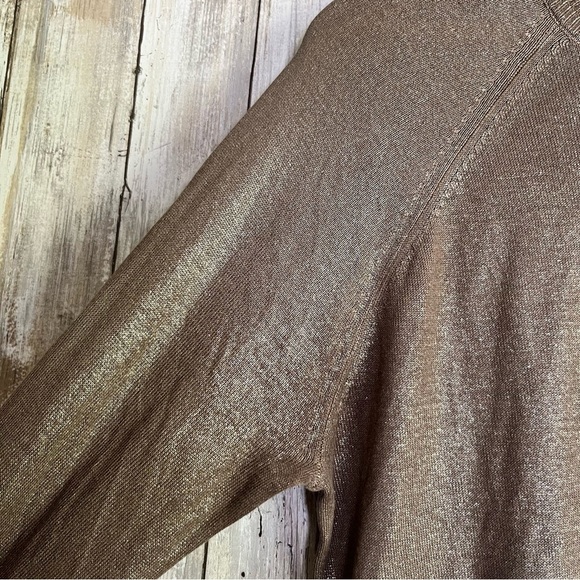 Zara Gold Shimmer Blouse - Picture 3 of 4